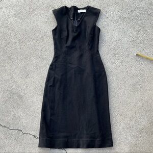 MM Lafleur Black Midi Dress